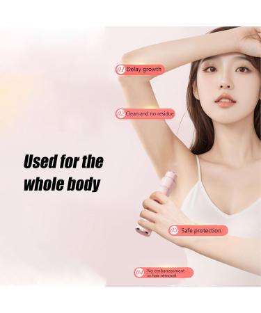 Womens Electric Shaver Bikini Trimmer with Double Heads Hair Removal with Ergonomic Design for Body Eyebrows Face Intimate Zones Ears Legs Pink - Buy Online on GoSupps.com