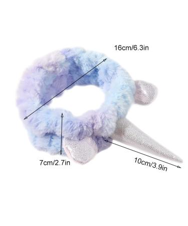 Cute Cartoon Coral Fleece Face Wash Headband for Women - Makeup & Spa Hair Accessory - Buy Online on GoSupps.com