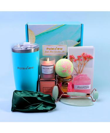 Birthday Gifts for Women - Pampering Spa Basket Set Gift sets Perfect Gifts for Mom Sister Wife - Unique Happy Birthday Valentine's Day Mothers Day