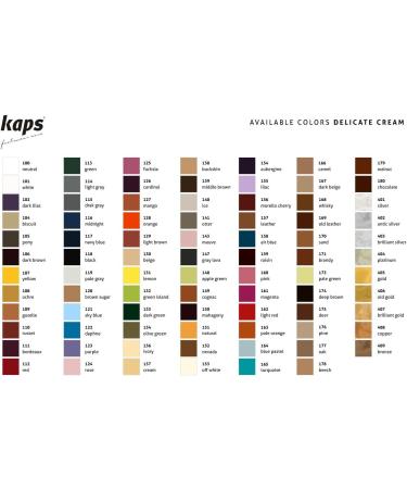 Kaps Shoe Care Cream 166 - Camel | Intensive Leather Care & Nourishing | 70 Colors - Buy Online on GoSupps.com