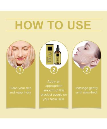  JASUBAI Anti-Wrinkle Firming Serum Firming & Anti-Wrinkle Reduce Fine Lines Hyaluronic Acid Deep Firming Serum Moisturizing Face (4 Pcs) - Buy Online on GoSupps.com