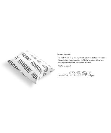 Hurraw! Lip Balms: Staff Favorites, 20 Balm Bundle Pack Organic, Certified Vegan, Cruelty and Gluten Free. Non-GMO, 100% Natural Ingredients. Bee, Shea, Soy and Palm Free. Made in USA - Buy Online on GoSupps.com