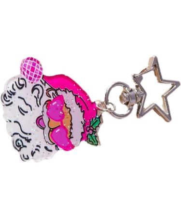 Shop VSilay Lianxue Multi-Colored Acrylic Santa Claus Key Pendant - Stylish Christmas Keychain & Bag Decoration - International Shipping Available - Buy Online on GoSupps.com
