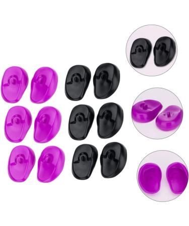 OUNONA 6 Earmuffs pour Coloration de Cheveux R utilisables Silicone Protection Auditive et Durable pour Shampooing et Soins Capillaires et Noir Adapt es Usage Professionnel et - Buy Online on GoSupps.com