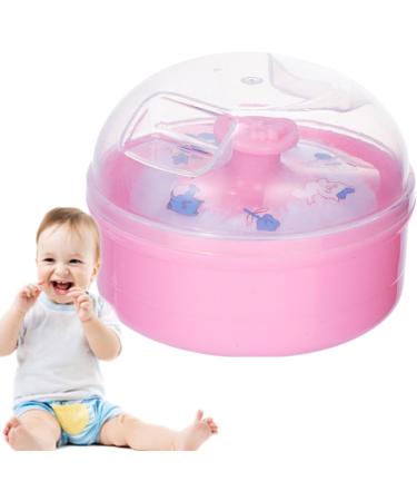 Geteawily Body Powder Puff And Container Powder Puff For Body Powder | Toddler Dusting Powder Puff for Body - Puff of Powder for Body After Body - Buy Online on GoSupps.com