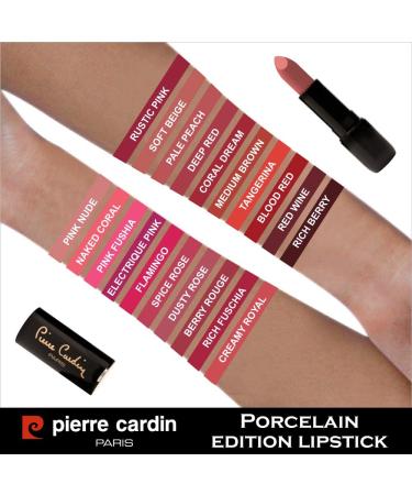 Porcelain Edition Matte Lipstick - Long Lasting Soft Beige | Premium Cosmetics for International Shipping - Buy Online on GoSupps.com