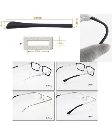 Celika Glasses Holder & Accessories - Non-Slip Ear Hooks Silicone Tips & Metal Spare Bars for Ultimate Comfort | Shop Now! - Buy Online on GoSupps.com