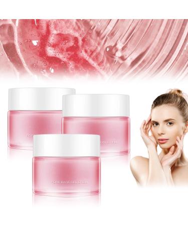 Facial Make-Up Primer Pore Primer Gel Creme Face Makeup Primer Cream Pore Shrink Cream Pores Face Primer make-up Gel Cream Invisible Pore Moisturizing Primeration 30g (3 PCs)