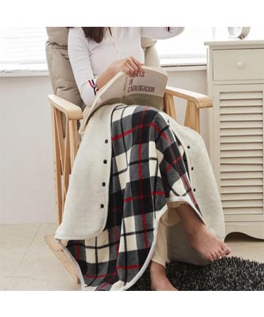 2 In1 Electric Heated Blanket Adjustable Timing Warm Shawl Flannel Throw Blanket Winter Warm Home USB Heating Blanket 140x80cm (Color : A Size : One Size) (A One Size) - Buy Online on GoSupps.com