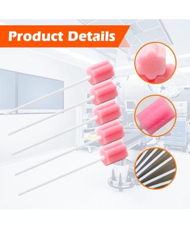 Sportway 100 Disposable Oral Sponges - Sterile Mouthparts for Dental Care Portable & Easy to Use - Buy Online on GoSupps.com