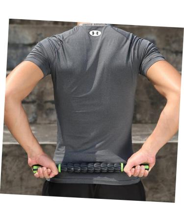 Lurrose 3D Muscle Massager Stick - Body & Yoga Massage Roller - Medium Green - International Shipping Available - Buy Online on GoSupps.com