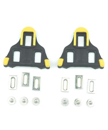 Fantasy Life Bike Cleats Compatible with Shimano SH11 SPD-SL Shoes Indoor Cycling or Road Bike Bicycle-Yellow