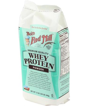 Bob's Red Mill Whey Protein Concentrate 12oz Bags (Pack of 4) - High-Quality Protein Supplement - Buy Online on GoSupps.com