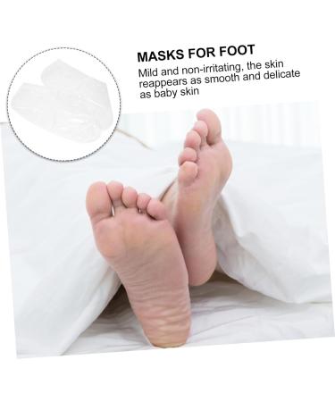 POPETPOP 14 Pairs Footsticker Foot Mask Cracked Heel Repair Foot Peel Booties Effective Foot Masks Exfoliating Removers Feet Exfoliating Masks Abs Sock White Hydrating - Buy Online on GoSupps.com