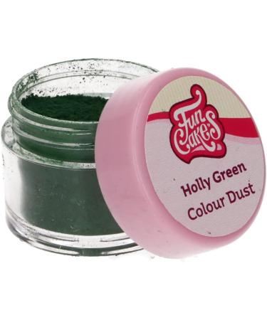 FunCakes Colour Dust Holly Green: Colouring powder for Food For Cake Decoration Halal certified - Buy Online on GoSupps.com