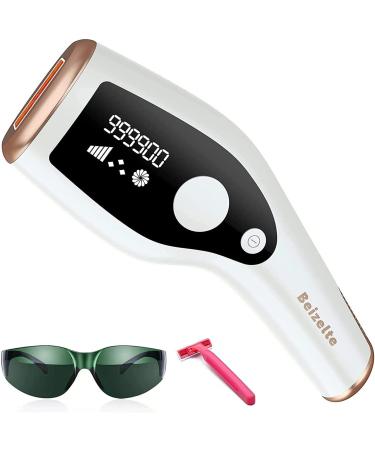 IPL Hair Removal Device 990 000 Flashes Laser Hair Removal for Women and Men Painless and Durable Easy Home Use Hair Removal for Body Face Bikini Zone