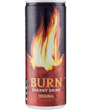  Italian Gourmet E.R. Burn Energy Drink Original Carbonated Energy Drinks with Taurine Caffeine Guarana and B Vitamins 24 x 250 ml Disposable Box + Italian Gourmet Polpa di Pomodoro 400 g - Buy Online on GoSupps.com