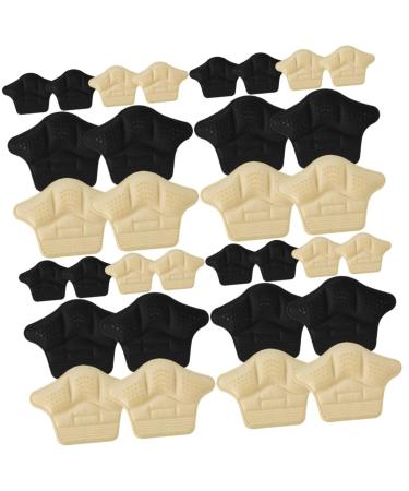 FOMIYES 16 Pairs Sneaker Heel Stickers Self-Adhesive Heel Stickers Heel Grip Cushion Heel Inserts Metatarsal Pads Sneaker Insoles Outdoor Heel Cushions Heel Pad Silicone Replaceable