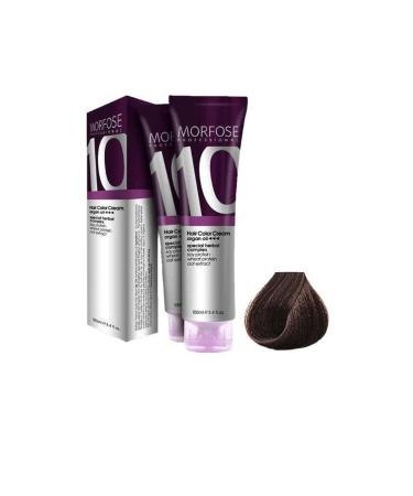Morfose 10 Professional Hair Colour Cream 100 ml No. 5.34 Dark Copper Brown