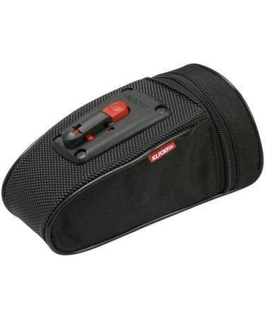 KLICKFix 0296S Micro 80 Plus Saddle Bag - Black | 18x8x6 cm | International Shipping Available - Buy Online on GoSupps.com