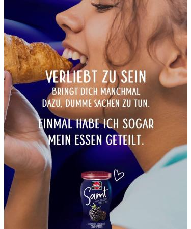 Schwartau Samt Blackberry Fruit Spread 270g - No Seeds | Buy Internationally - Buy Online on GoSupps.com