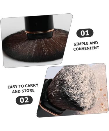 minkissy Travel Makeup Brush Travel Make up Makeup Retractable Makeup Brush Travel Powder Brush The Face Honey Powder Brush Tool Paint Blush Brush Artificial Fiber - Buy Online on GoSupps.com