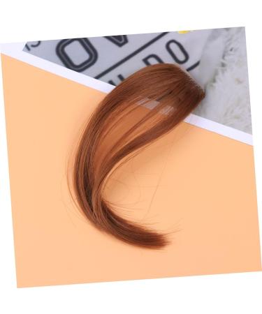 FRCOLOR Tassles Clip on Fringe Bangs Turneric Front Fringe Clip Tassel Thick Front Neat Bang Hair Bangs Clip Front Neat Air Bangs Straight Flat Clip in Air Fringe Stripe Woman Edge - Buy Online on GoSupps.com