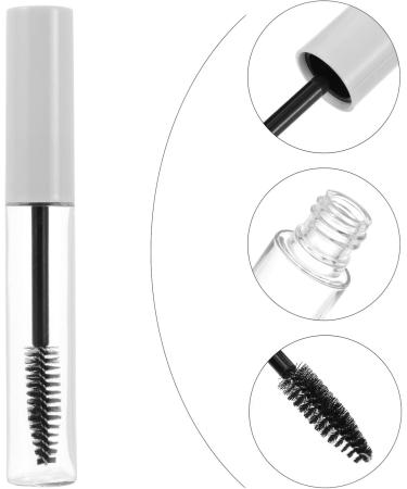 TOVINANNA 30 Pcs Eyelash Tube Mascara Bottles Empty Eyelash Mascara Eyelash Wand Tube Cosmetic White Plastic - Buy Online on GoSupps.com