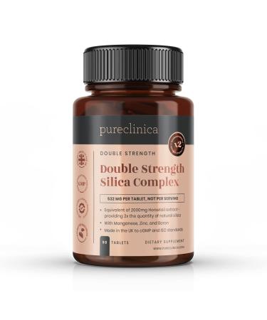 Double Strength Silica Complex  3 month supply! (2000mg Horsetail Extract x 90 Tablets)