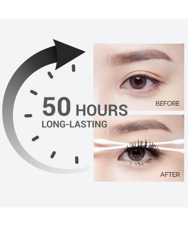 GIVERNY Milchak Fixing Mascara - Fiber Mascara for Dramatic Long Lashes | Waterproof & Smudge Proof Formula | 0.24 fl.oz. (Black brown) - Buy Online on GoSupps.com