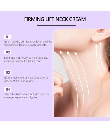 YOENBG Firming cream for the neck firms and lifts sagging skin with double roller massage antiaging moisture and lifting cream for neck and d collet repairs the skin 2 - Buy Online on GoSupps.com