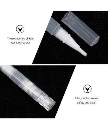 Fomiyes Twist Pens - 10 Transparent Nail Oil & Lip Gloss Containers for Eyelash Growth | 1 Pack - Buy Online on GoSupps.com