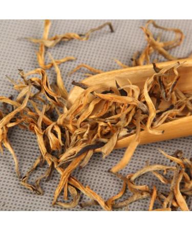 HELLOYOUNG Th Pu'er de printemps Dianhong bourgeon unique biologique du Yunnan chinois Fabriqu traditionnellement la main aliment vert avec une saveur intense Th pu-erh Pu'er Tea (100g) - Buy Online on GoSupps.com
