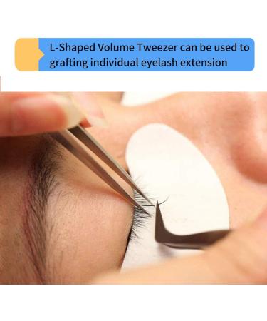 Buy Volume Eyelash Extension Tweezers - FEITA Professional Precision Angled & Pointed Tip - Ideal for International Shipping - Buy Online on GoSupps.com