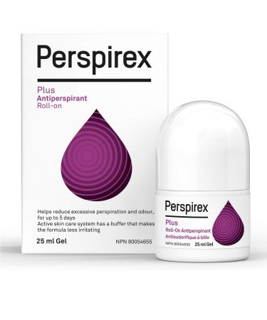Perspirex Plus Clinical Strength Deodorant for Women  Antiperspirant for Women with Hyperhidrosis and Excessive Sweating  Clinically Proven Superior Protection  Roll On Deodorant