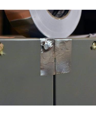 Professional Grade Aluminum Foil Tape - 2 Inch by 210 Feet (70 Yards) 3.6 Mil - High Temperature - Perfect for HVAC  Sealing & Patching Hot & Cold Air Ducts  Metal Repair  More! - Buy Online on GoSupps.com