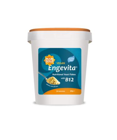 Marigold Health Foods Engevita Nutritional Yeast Flakes with B12 - Vegan - Gluten Free 650g Engevita B12 - 650g