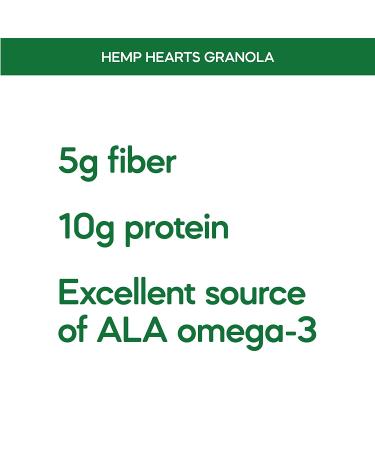 Nature's Path Organic Hemp Hearts Granola - 1.65 lbs (Pack of 6) | Non-GMO, Whole Grains, 10g Plant Protein, Omega-3 Flax Seeds - Buy Online on GoSupps.com