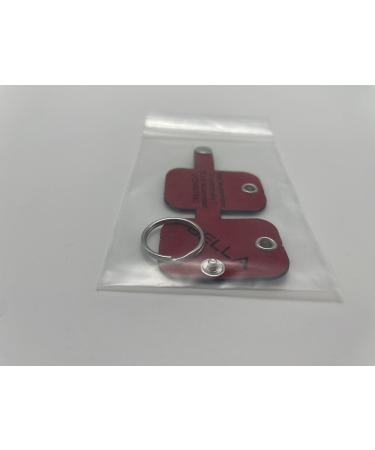 Copter Farm Dog Brand Bag - Engraved Art & Real Leather Collar | Customizable Red Rectangle Design for Dogs - Buy Online on GoSupps.com