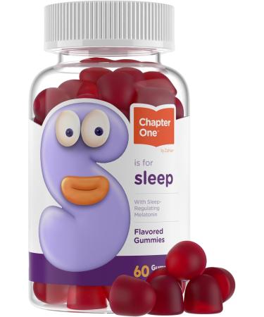 Chapter One S Is For Sleep with Melatonin Flavored Gummies 60 Gummies - Buy Online on GoSupps.com