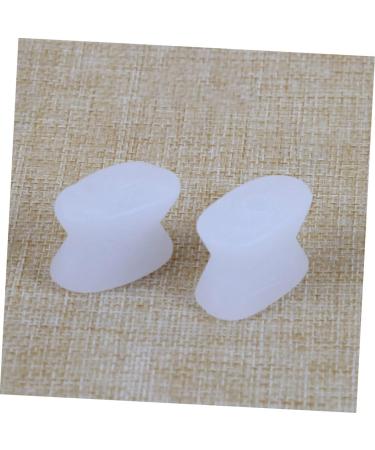 Beavorty 8pcs Toe Separator Splints - Nail Protector & Manicure Toe Stretcher - Hallux Valgus Orthotics for Foot Thumb - White Gel - Buy Online on GoSupps.com
