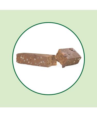 Iron Vegan Sprouted Protein Bar - Double Chocolate Brownie Choc. Brownie 64g/12 - Buy Online on GoSupps.com