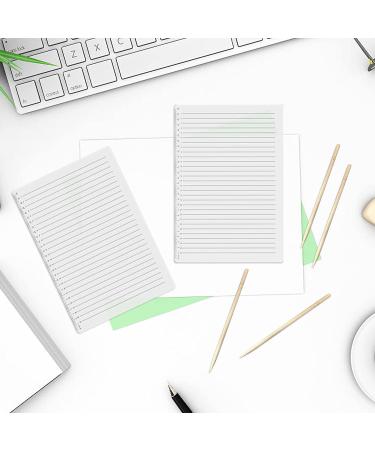 2Pcs Straight Line Stencil Rulers  Straight Spacing Line Drawing Template Calligraphy Stencil Journal Painting Invitation Envelope Addressing Ruler Plastic Writing Guide Ruled Paper Making Template - Buy Online on GoSupps.com