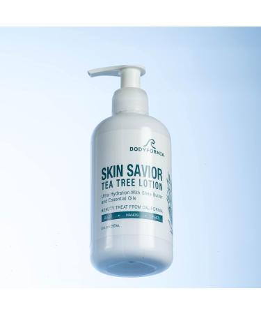 Skin Savior Super Moisturizing Cream Lotion | Vegan Body Moisturizer with Shea Butter & Essential Oils | Hydrating Lotion for Hands Feet & Body | 250ml - International Shipping Available - Buy Online on GoSupps.com