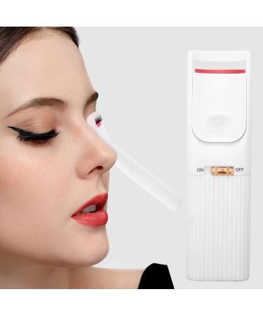 Heated Eyelash Curler Electric Eye Lashes Curler USB Intelligent Temperature Control Quick Preheating Ergonomic Design Heated Lash Curler (Blanco) - Buy Online on GoSupps.com