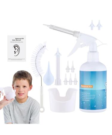 Ear Wax Remover Ear Cleaner Set - Ear Irrigation Kit Ear Flush Kit for Adults Kid Ear Wax Washer Device Easy to Operate