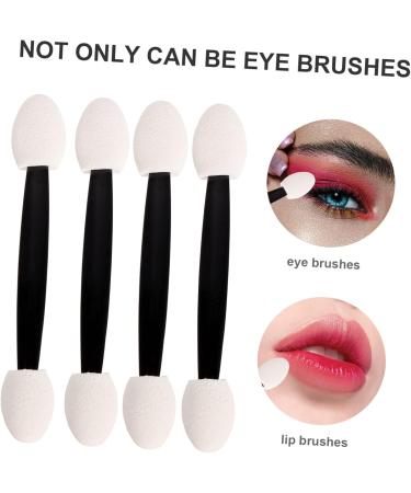 Baluue 4 Double Ended Eye Shadow Stick Makeup Accessory Eyeshadow Applicator Oval Makeup Tool Sponge 6.1x1CM As Shown - Buy Online on GoSupps.com