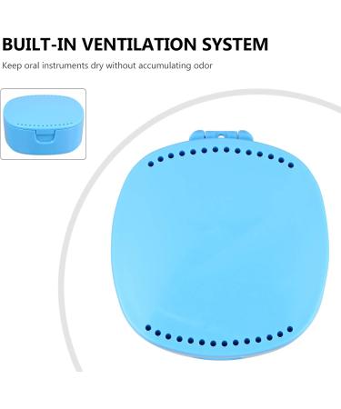 Buy Faruta Orthodontic Bracket & Denture Box with Mirror | Portable Tooth Holder & Mouth Protection for False Teeth Storage - Buy Online on GoSupps.com