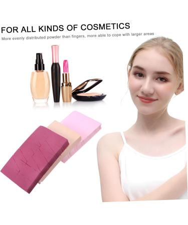 Angoily Sets Triangle Puff Blenders Beauty Wedge Makeup Cosmetic Tool Makeup Wedge Foundation Wedges Makeup Cosmetic Wedge Sponge Dry Puff - Buy Online on GoSupps.com