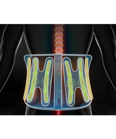 Back Braces with Removable Lumbar Pad for Lower Back Pain Relief - Breathable Support Belt for Men & Women | X-Large Black - Buy Online on GoSupps.com
